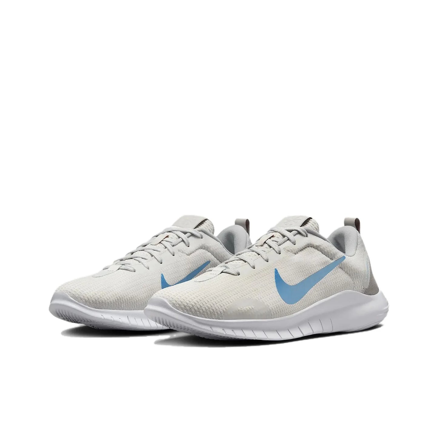 POIZON Nike Flex Experience Run 12 Photon Dust Light Smoke Grey White Psychic Blue Women's DV0746-007