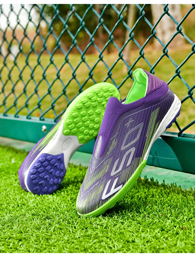 Neue Herren-Fußballschuhe, rutschfeste Indoor-Futsal-Fußballschuhe, Match-Rasenstollen, hochwertige Sneaker, Bestseller, High-Top, Outdoor