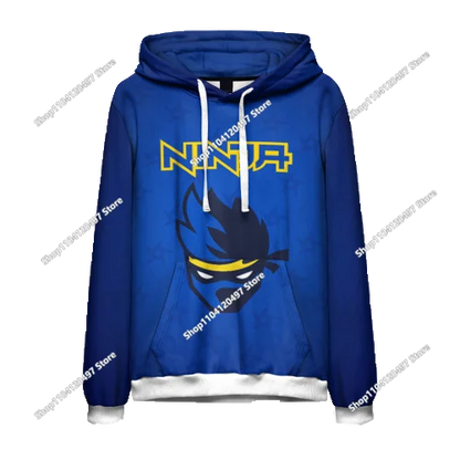 Fortnite Couple Wear Men's and Women's Sweater Children's Printed Casual Hoodie Student Outdoor Sports Simple Long-sleeved