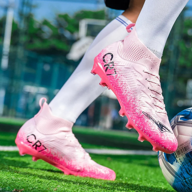 Chaussures de football pour adultes à succès cet automne, amortissantes, souples et stables, chaussures de sport à rebond, légères et dotées de crampons