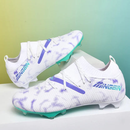 Chaussures de football pour homme, crampons, chaussures de football professionnelles, mailles respirantes, football junior, baskets antidérapantes pour homme, Society Chuteira
