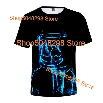 Bushranger Fortnite T Shirt for Kids 3D Print Banana Peely T-shirt Men Women's Tee Battle Royale Game Summer Tops Birthday Gifts