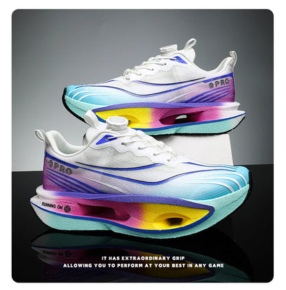 Running Shoes Carbon Board Speciality Marathon Men Sports Breathable Lightweight Women's Comfortable Athletic Nonskid Sneakers