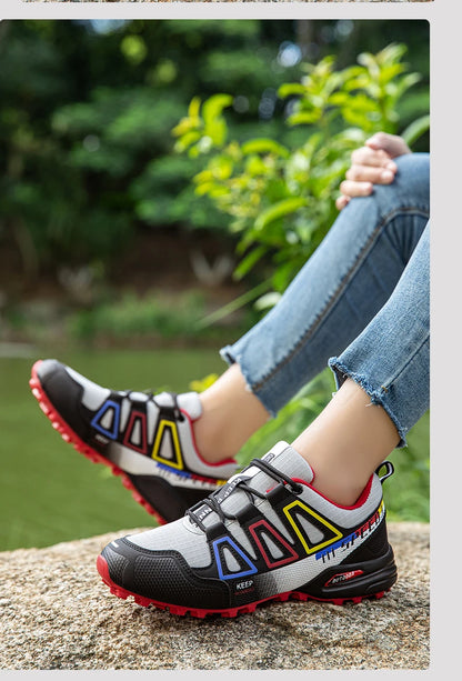 Chaussures de randonnée pour homme, chaussures de sport outdoor, chaussures de randonnée à lacets, chaussures de randonnée et de sport pour femme, chaussures de sport tactiques antidérapantes pour la chasse