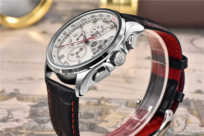 PAGANI DESIGN Chronograph Stop Watch for Men Quartz Multi-function Military Pilot Relógios Masculino Reloj Hombre Montre Homme