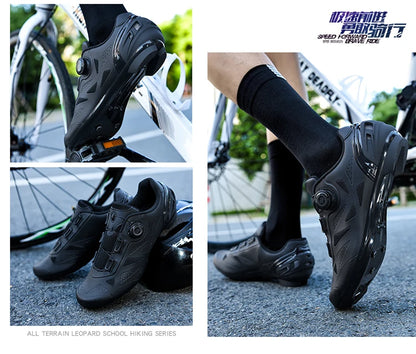 Riding shoes - Men's and Women's MTB cycling shoes - Professional road cycling shoes - Flat shoes - MTB road cycling sports shoe