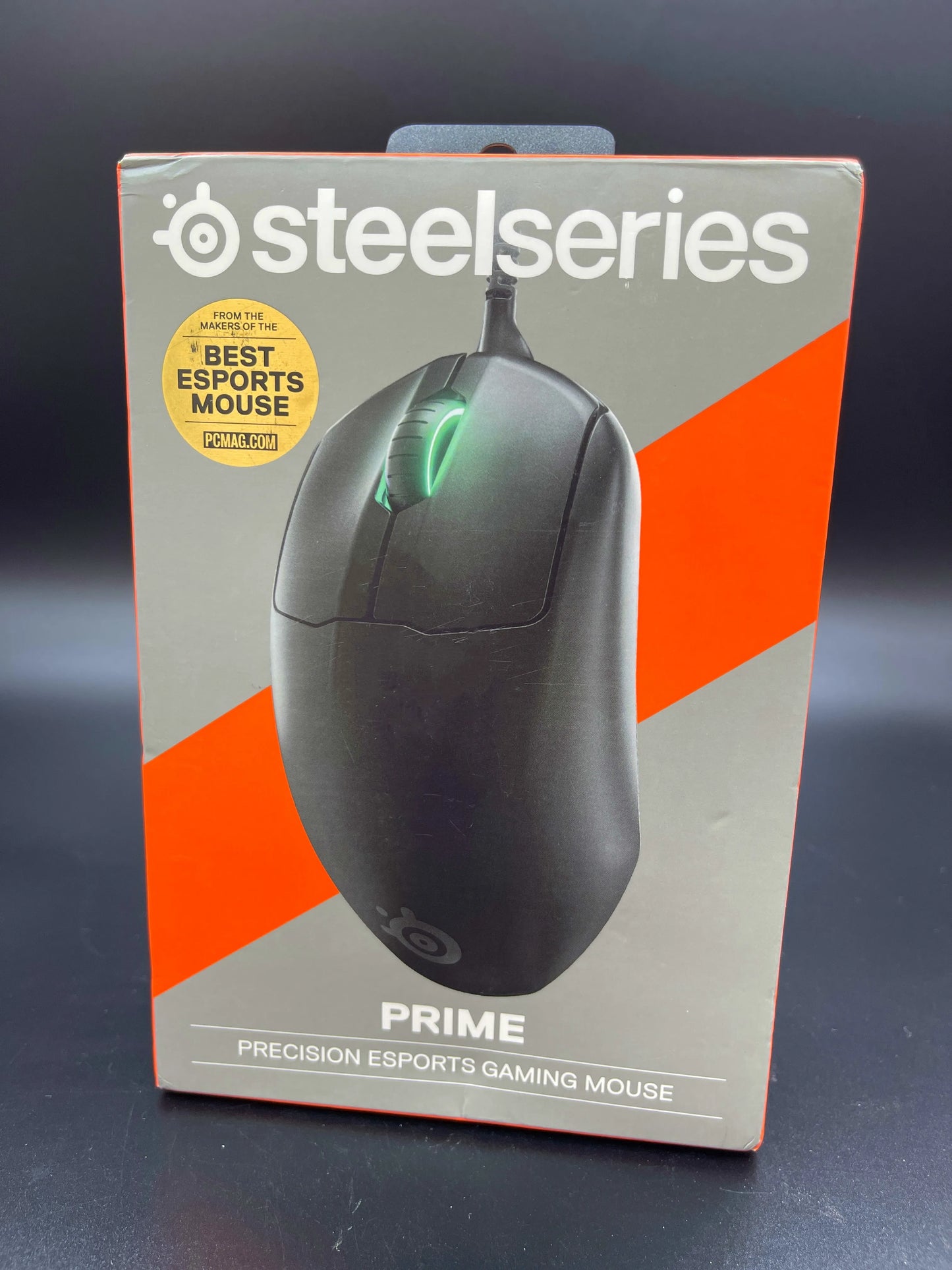 SteelSeries Prime Wired Esports Gaming Mouse 18000 DPI TrueMove Pro Optical Sensor, Magnetic Optical Switches, Ultra-Lightweight RGB Gaming Mouse
