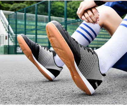 Chaussures de futsal pour homme - Chaussures de futsal professionnelles - Chaussures de football antidérapantes pour homme - Chaussures de football d'origine pour terrain dur - Chuteira Society Futebol