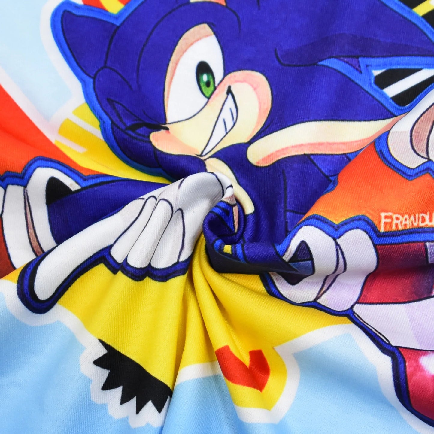 Sonic New Spring Autumn Children's Pajamas Boys and Girls Cartoon Long Sleeve Clothes Toddler Cotton Pajama Set Hedgehog Gift