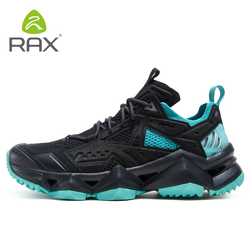 RAX winter men's and women's hiking shoes snow boots waterproof leather sports shoes super warm men's boots outdoor work shoes