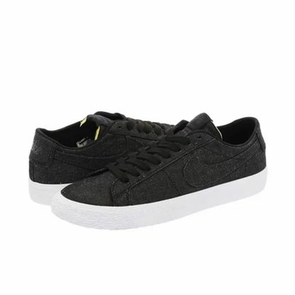 Nike Sb Blazer Zoom Sneakers, Stylish Retro Design, Non-Slip, Wear-Resistant, Breathable, Sporty, Casual, Comfortable, Versatile, Black Ah3370-001