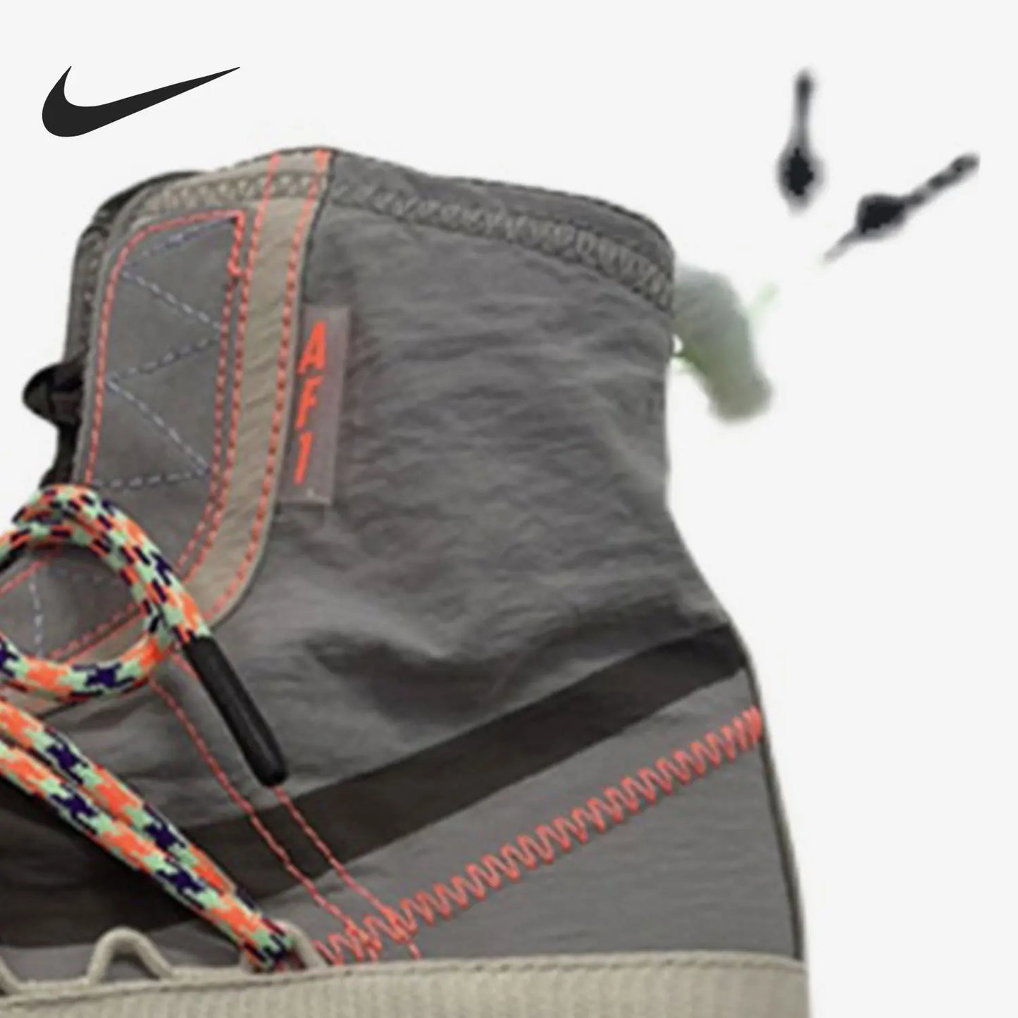 Nike Authentic Air Force 1 Zapatillas de skate funcionales de caña alta para mujer DJ9304-021