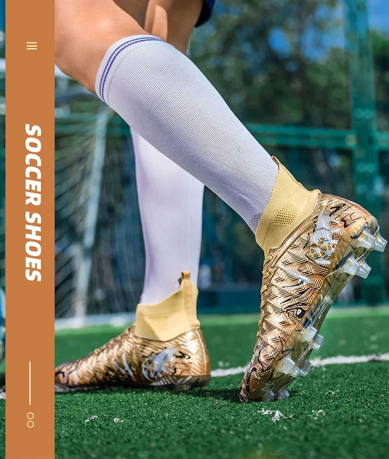 Professionella fotbollsskor för män, halkfria fotbollsskor, unisex, andningsbara, futsal, sport, nya fotbollsskor, dropshipping, ultralätta