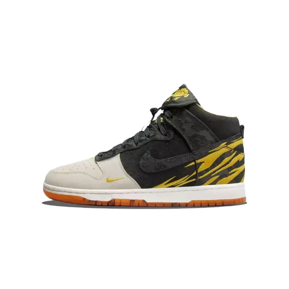 Nike Dunk Retro Premium "God of Wealth" Unisex Sneakers Unique Design Comfort Cushioned Durable Casual Shoes DQ4978-001