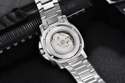 PAGANI DESIGN 2026 Original 43MM Men's Automatic Mechanical Watch NH39 200M Waterproof AR Sapphire Mirror Watches For Men
