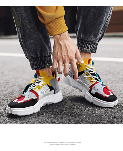 Shoes men Sneakers Male casual Mens Shoes tenis Luxury shoes Trainer Race Breathable Shoes fashion loafers running Shoes for men