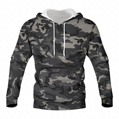 Camouflage Hoodies Men 2023 Spring Mens Military Hooded Sweatshirts Hoodie Male Street Hoody Army Green Sweatshirt Hip Hop S-4XL, Produit gaming premium Fraquane, produits de luxe