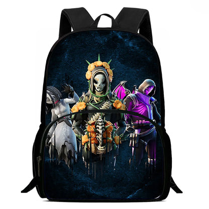 Classic Game FortniteS Child Backpacks Lunch Bag Pencil Case Pupil Large Capacity School Bags For Boy Girl Best Gift