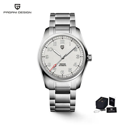 PAGANI Design 2026 New Men Automatic Mechanical Watch NH35A Sapphire Glass Stainless Steel Waterproof 200m Reloj Hombre