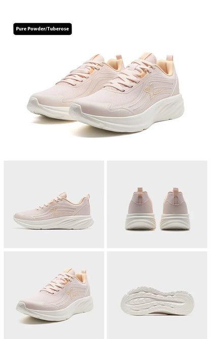 XTEP Running Shoes For Women 2025 Summer New Elastic Comfortable Wear-Resistant Training Professional Sports Shoes 875318110013