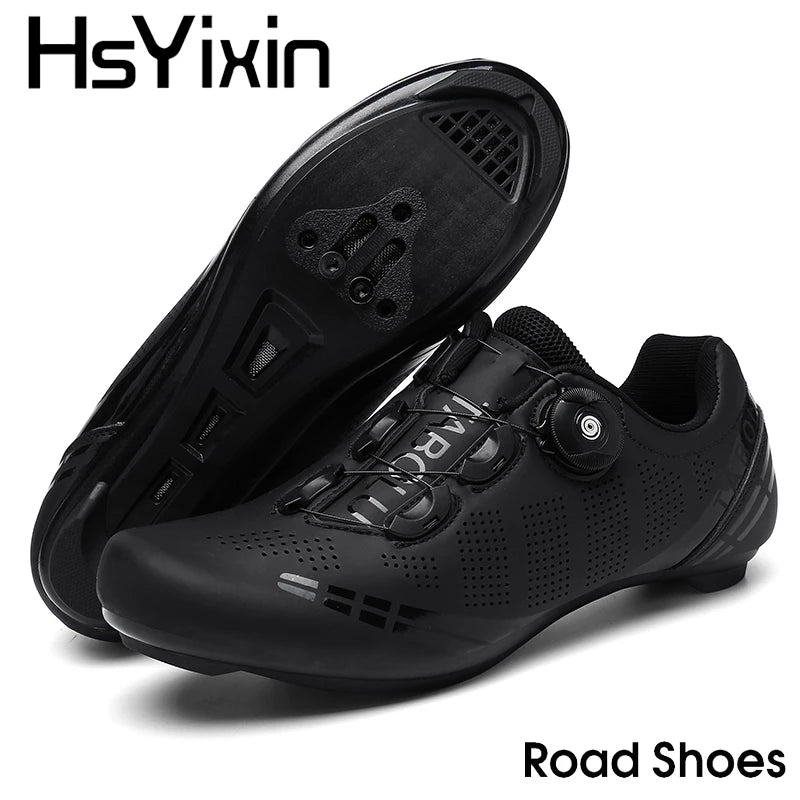 Atmungsaktive MTB-Fahrradschuhe für Damen und Herren – Offroad-Mountainbike-Fahrradschuhe mit selbstsichernden Speed-Mountainbike-Pedalschuhen