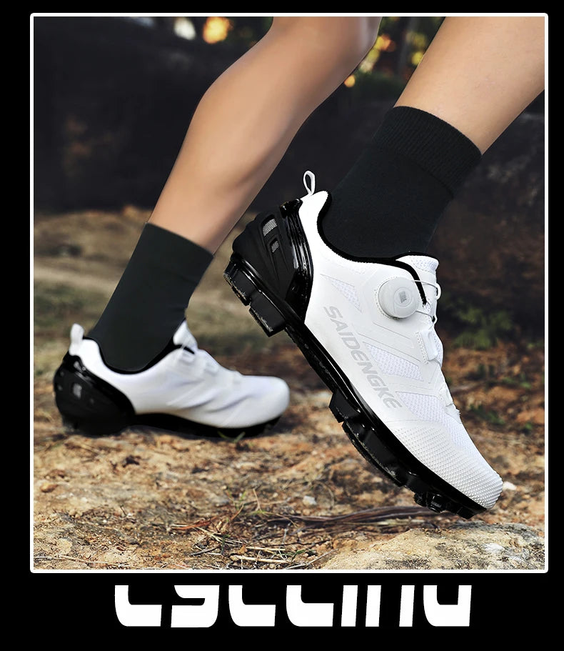 Unisex nieuwe fietsschoenen, professioneel, lichtgewicht, luxe, origineel, racefiets, rubber, MTB, racefiets, modieuze fiets, straat, sport