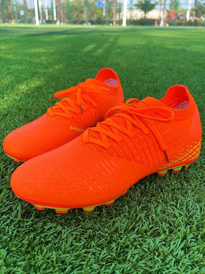 Chaussures de football pour homme, chaussures de foot tendance pour jeunes, chaussures d'entraînement en tricot, respirantes, Society Campo, antidérapantes, chaussures de sport