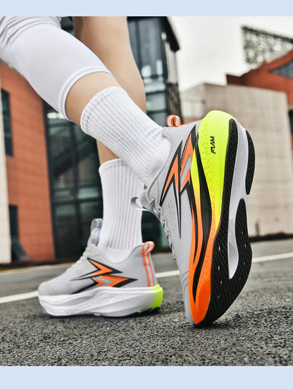 Running Shoes Carbon Board Speciality Marathon Men Sports Breathable Lightweight Women's Comfortable Athletic Nonskid Sneakers
