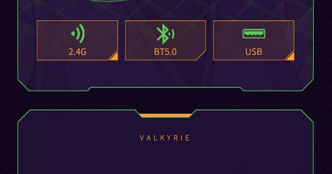VALKYRIE M1 Wireless Mouse with 4K Wireless Receiver Charger PAW3395 Sensor 26000dpi RGB Wireless Bluetooth Three Mode Mouse