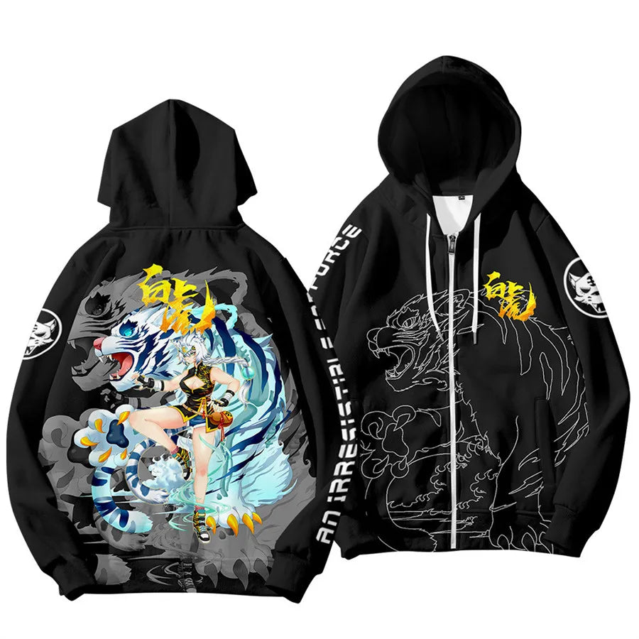 3D Print Chinese New Year Clothes Men Hoodies Kids Fashion Dragon Graphic Swearshirts Cool Streetwear Hooded Hoody Clothing Top