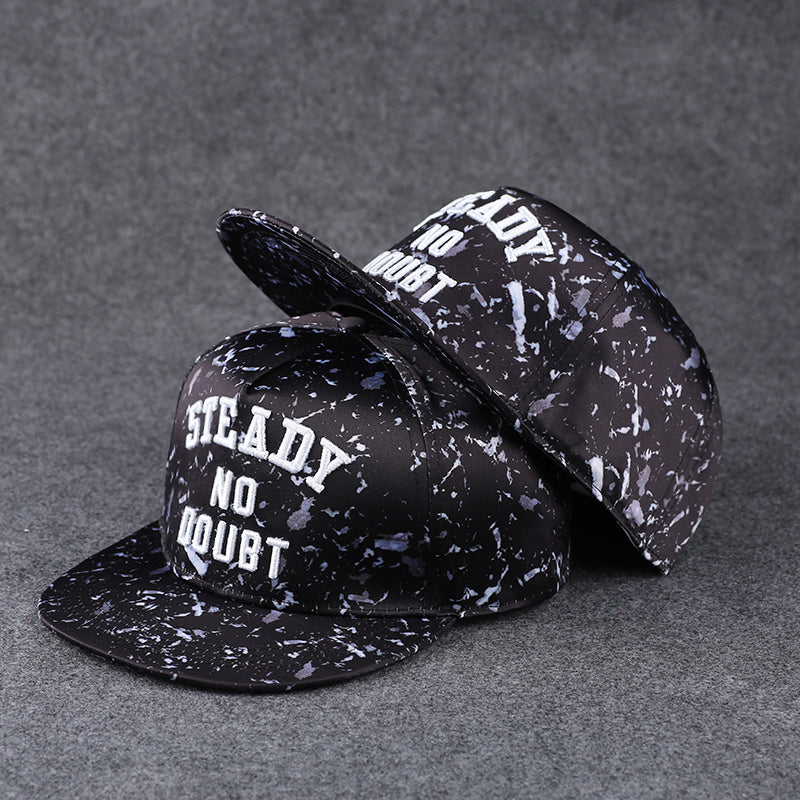 Boné de basebol unissexo com letras bordadas, estilo verão, marca tendência, ajuste traseiro, chapéu hip hop outdoor ajustável para homem e mulher, casual