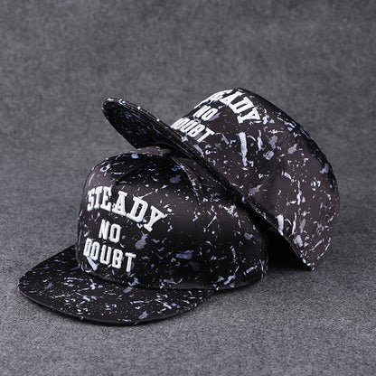 Boné de basebol unissexo com letras bordadas, estilo verão, marca tendência, ajuste traseiro, chapéu hip hop outdoor ajustável para homem e mulher, casual