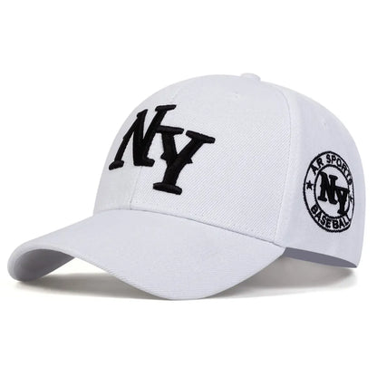Unisex Letter Embroidery Baseball Caps Spring and Autumn Outdoor Adjustable Casual Hats Sunscreen Hat Sports Cap