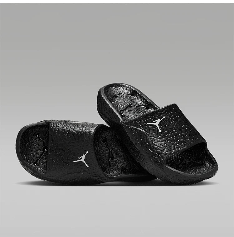 Nike Genuine Jordan Herren-Badesandalen mit Crack-Struktur HQ2163-001