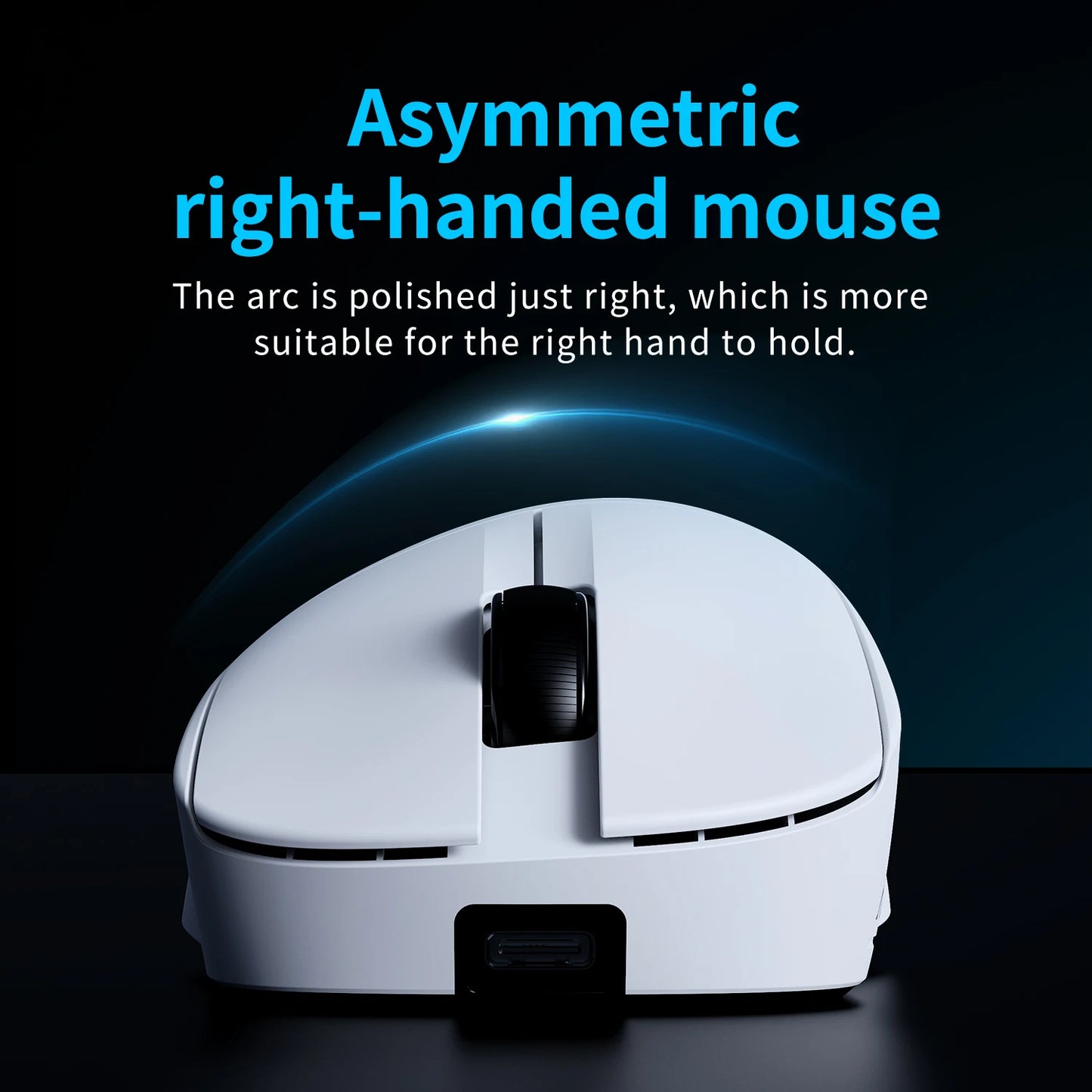 AJAZZ AJ179 V2 MAX Tri-mode Right-handed Mouse 56g Lightweight PAW3311 Sensor Huanuo Micro Switch Telink Microchip