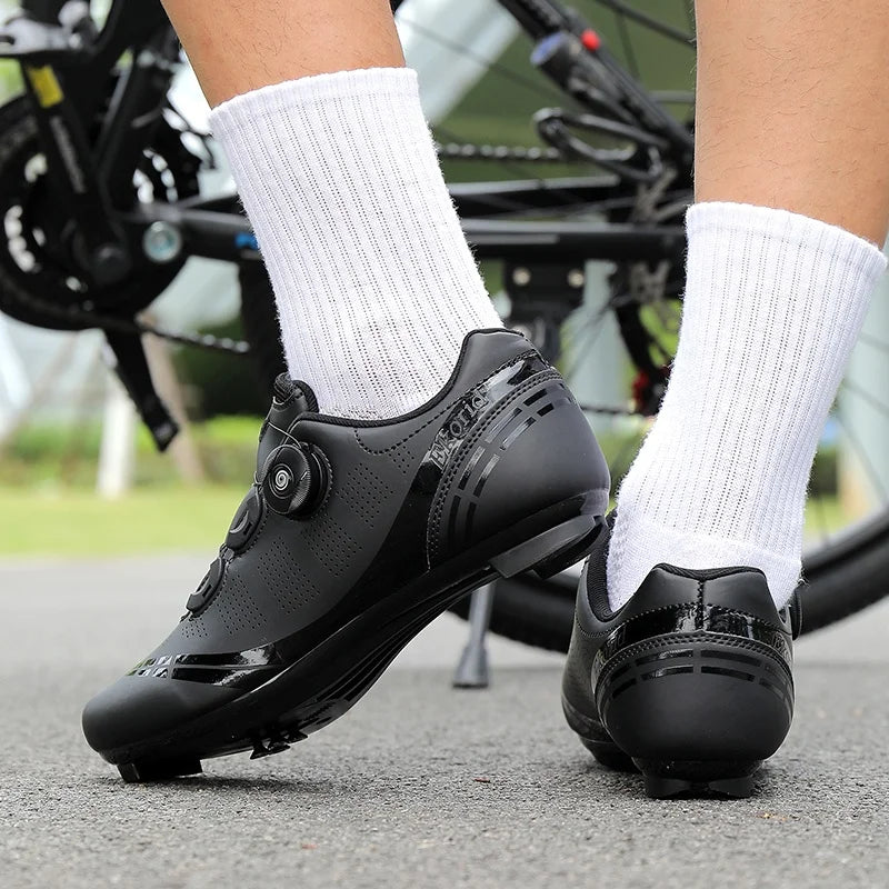 Men's Mountain Bike Shoes MTB, Breathable, Non-Slip, High Hardness, Suitable For Outdoor Road Racing, Mountain Off-Road Riding 37-46