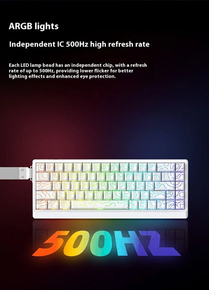 IROK ND63 Max ND63 Ultra ND68 Pro Gaming Magnetic Mechanical Keyboard 60% Layout RT0.001mm 8K 0.125ms Delay Wired Gamer Keyboard