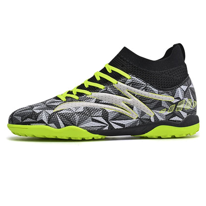 Chaussures de football pour homme, respirantes, d'entraînement, crampons, sport, plein air, TF, futsal, match, gazon synthétique, gazon naturel, drop shipping