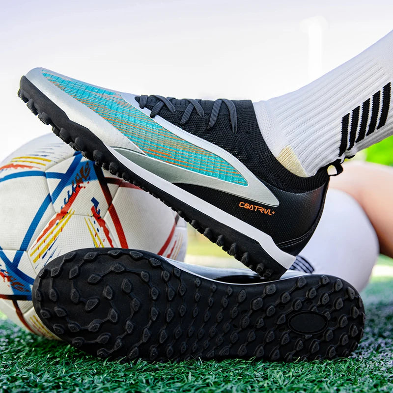 Men New TF Football Boots Sneakers Professional Society Casual Male Soccer Shoes Futsal High Quality Football Shoes Training