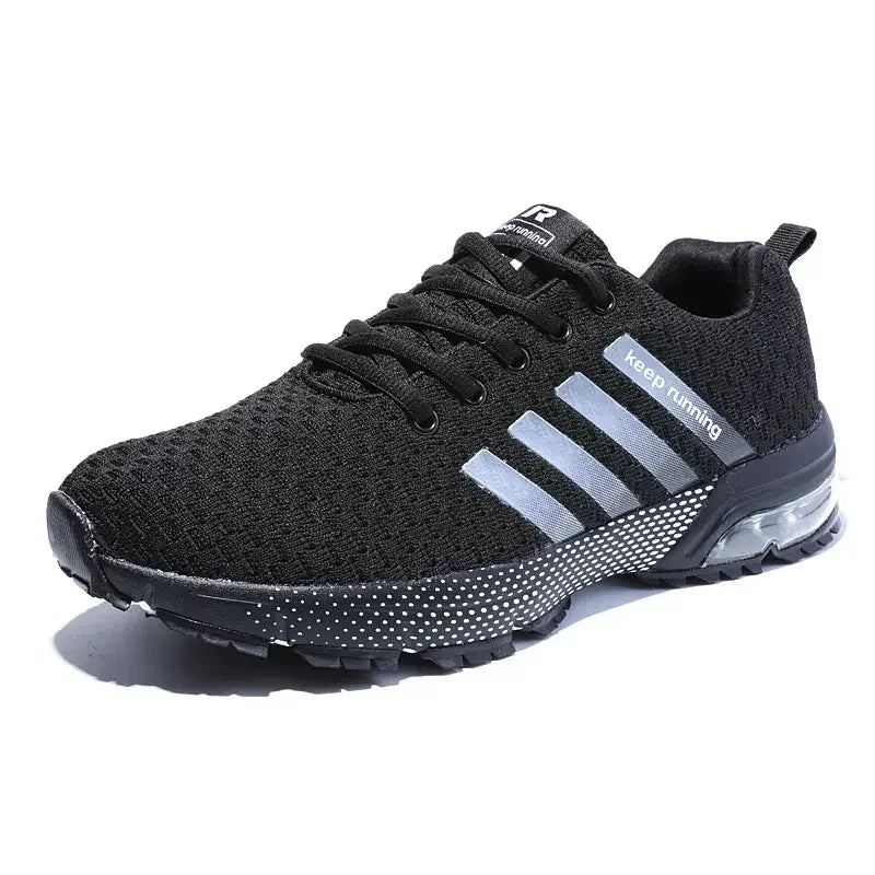2025 Summer New Men Casual Sports Shoes Breathable Outdoor Running Shoes Comfortable Thick Bottom Fashionable Climbing Femininos