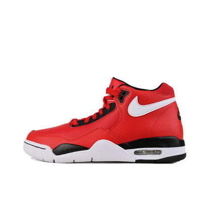 Nike Flight Legacy Mid-Top Retro Basketball Shoes with Slip-Resistant, Durable, and Cushioned Construction Unisex BQ4212-002