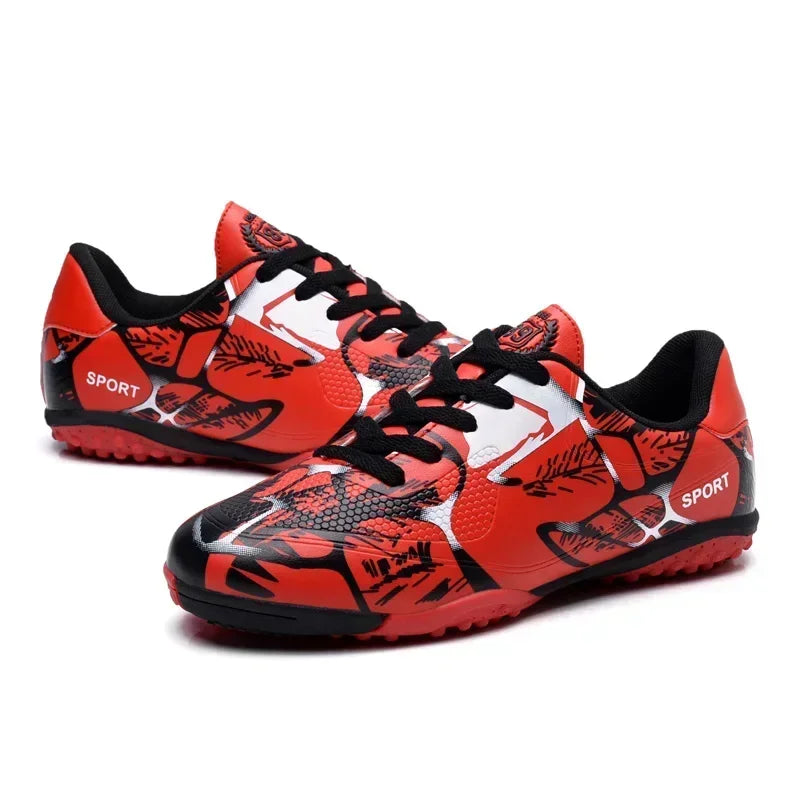 New Men Kids Soccer Shoes Non-Slip Grass Football Boots Boys Cleats Adult Professional Ultralight Training Shoes Drop Shipping