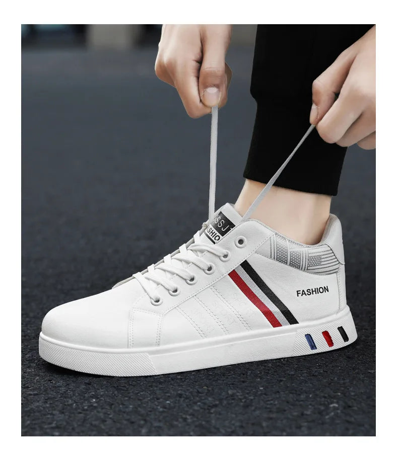 Men's Skateboarding Shoes 48 Casual High Top Walking Sneakers Sports Shoes Breathable Hip hop Shoes Street Shoes Chaussure Homme