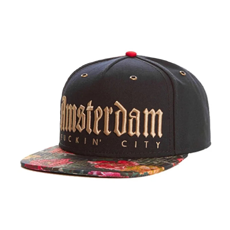 Luxury One Don't Mercy Cap Men Hats Flat Top Baseball Man Cap Women Men Adjustable Snapback Gorras Hombre Sports HipHop Sun Hat