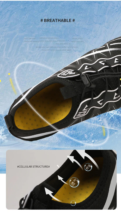 Wasserschuhe, Barfuß-Strand-Sportschuhe, hochwertige rutschfeste Schwimmschuhe, Fünf-Finger-Freizeit-Sportschuhe, Unisex