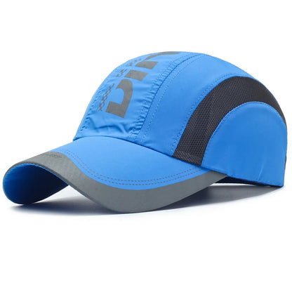 Casquette à visière légère, à séchage rapide et élégante, casquette de baseball unisexe respirante et protectrice contre le soleil, idéale pour les sports de plein air