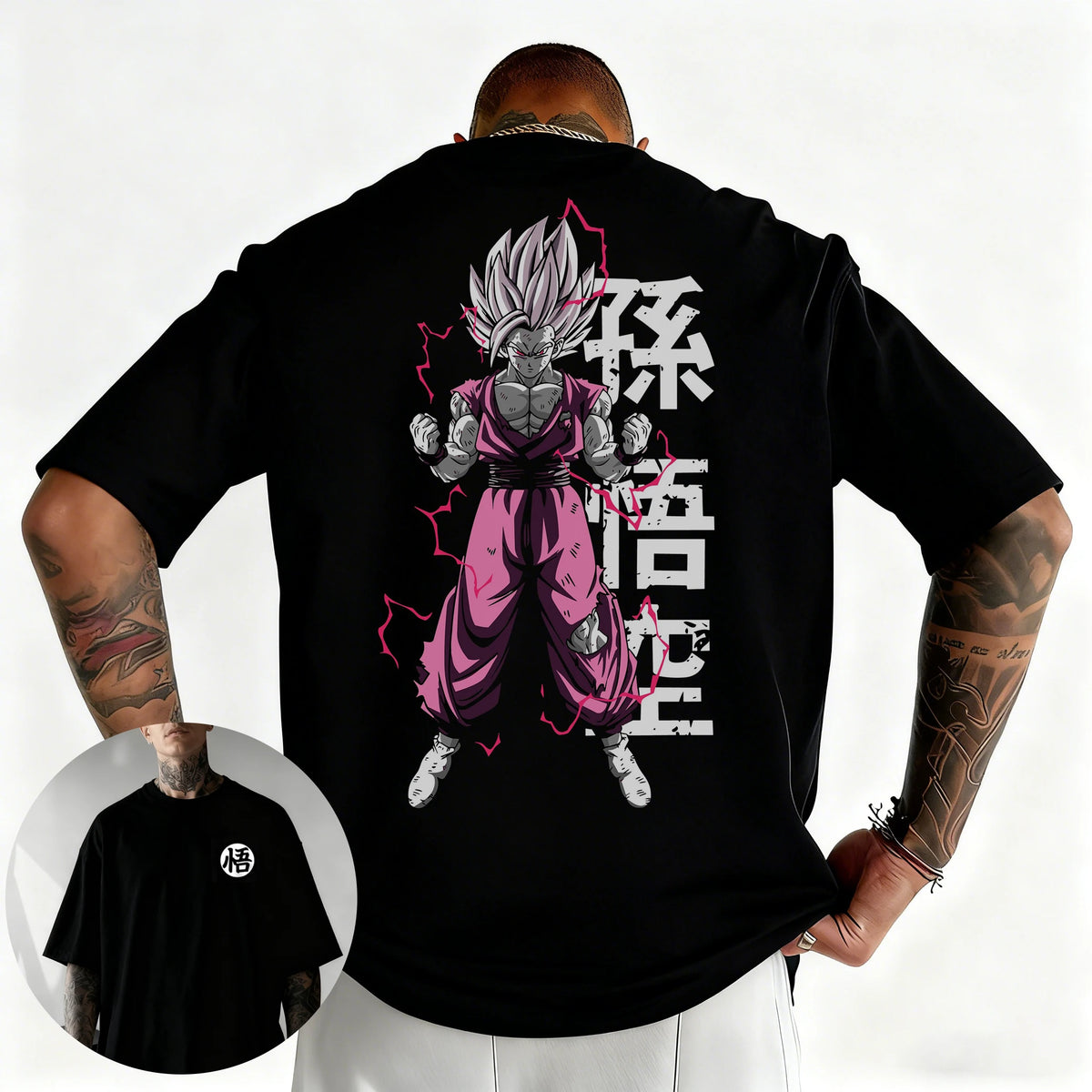 Dragon Ball Japanese Anime Printed Men's T-Shirt Majin Buu Boys Children Harajuku Short Sleeve Kids Goku T-shirt Summer Clothing