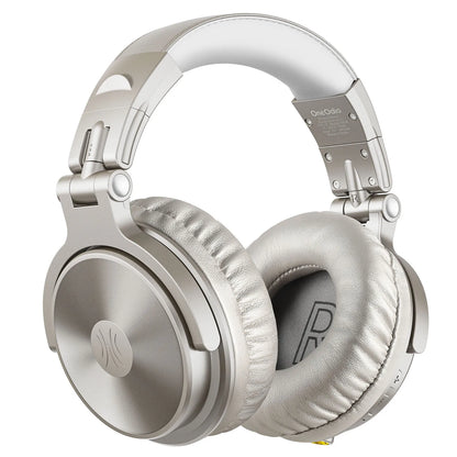 Cuffie da gaming wireless OneOdio Pro-M Bluetooth 5.2 HiFi stereo, autonomia 110H con microfono, bassi profondi, cuffie over-ear pieghevoli