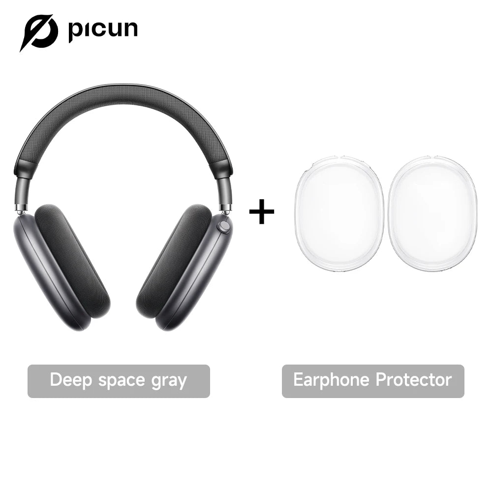 Auriculares inalámbricos Picun F8 Pro ANC con seguimiento de cabeza, audio espacial 3D, ANC -52dB, sonido HIFI, Bluetooth, micrófono HD ENC, baja latencia y APP