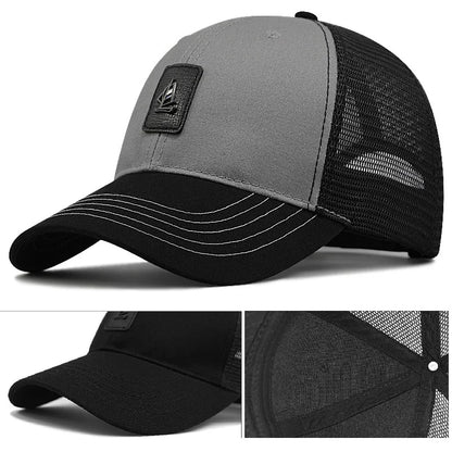 Baseballová čepice Big Head Plus Size, 100 % bavlna, vhodná pro muže i ženy, nastavitelná, čepice typu „dad hat“, nadměrná velikost 58–60 cm, 61–65 cm